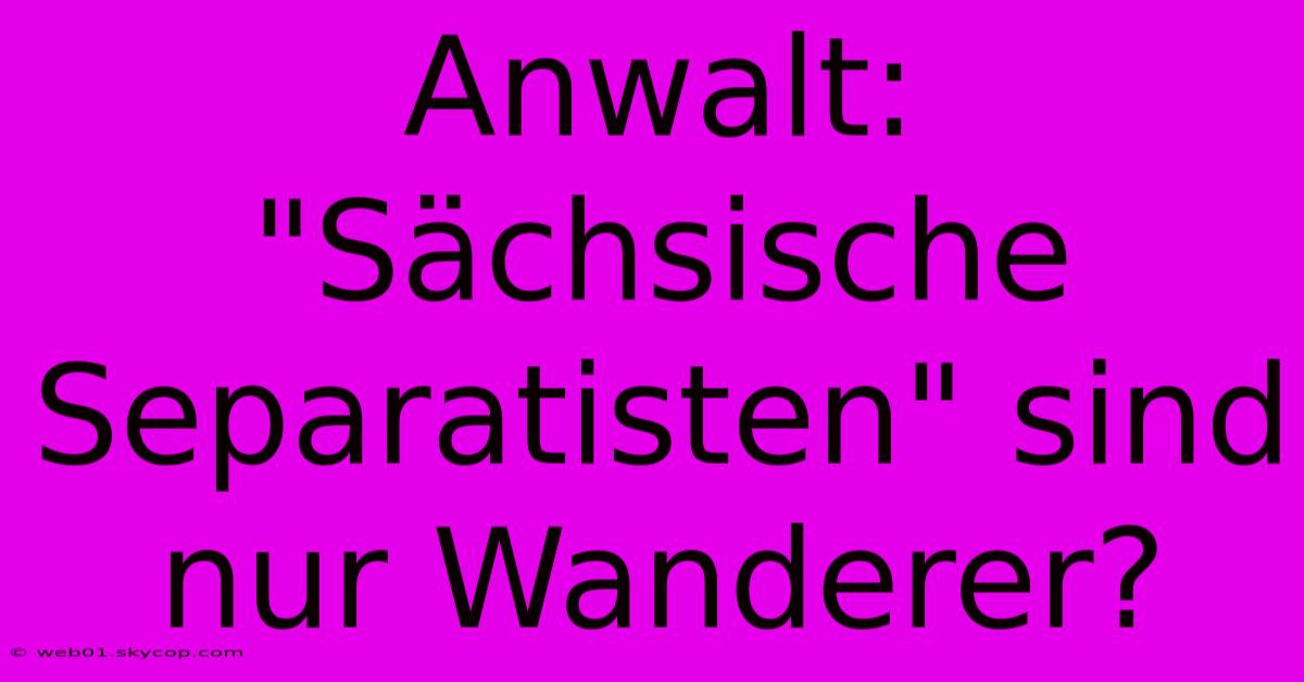 Anwalt: 