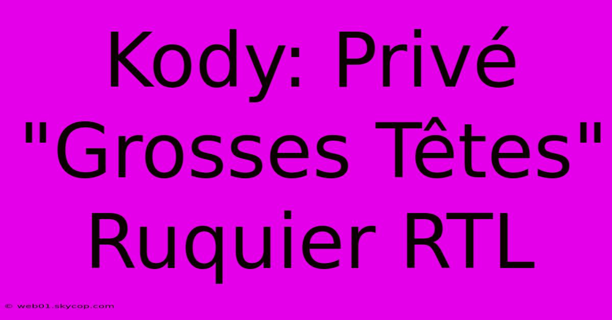 Kody: Privé 