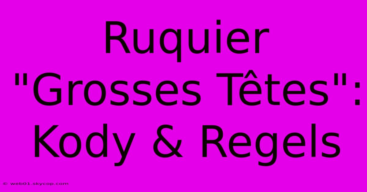 Ruquier 