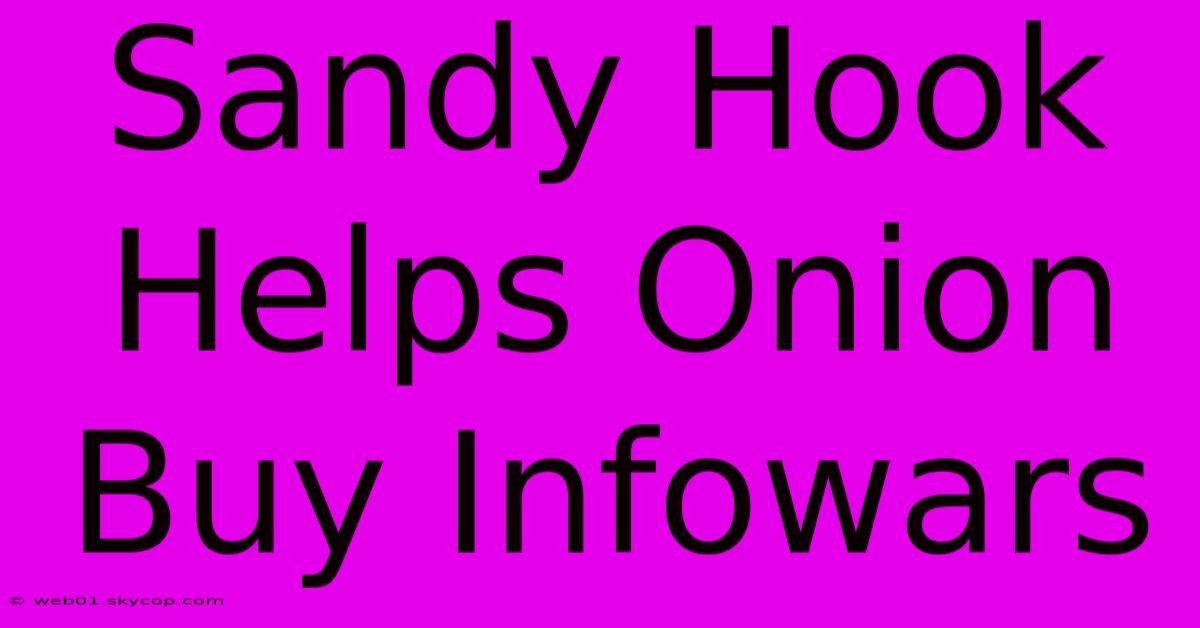 Sandy Hook Helps Onion Buy Infowars